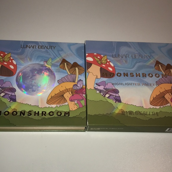 Lunar Beauty Moonshroom Highlighter Palette, NEW - Picture 8 of 10